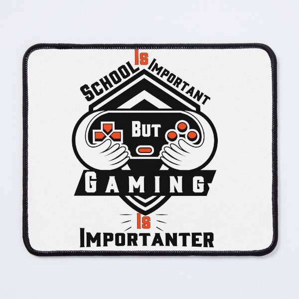 Item preview, School is important but gaming is importanter designed and sold by LouzaArte.