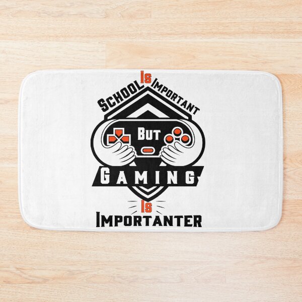 Item preview, School is important but gaming is importanter designed and sold by LouzaArte.