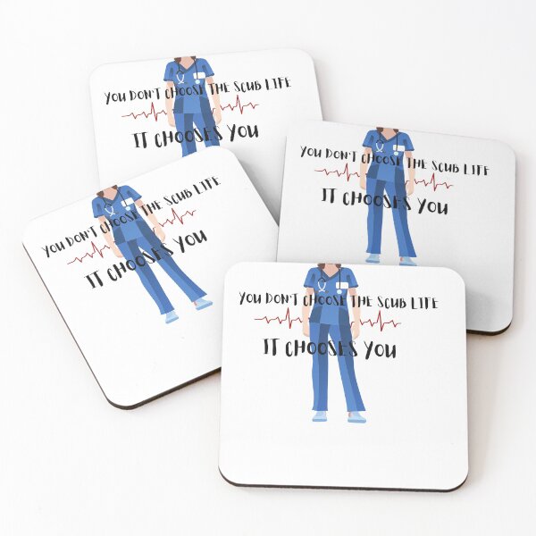 Item preview, YOU DON'T CHOOSE THE SCRUB LIFE designed and sold by Bexxer14.