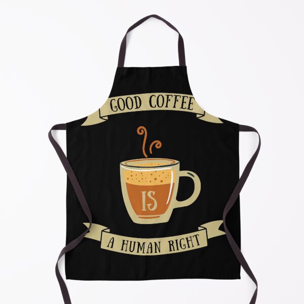 Item preview, Good Coffee Is A Human Right - Funny Quote for coffee lovers designed and sold by Diferenty Shop ⭐⭐⭐⭐⭐.