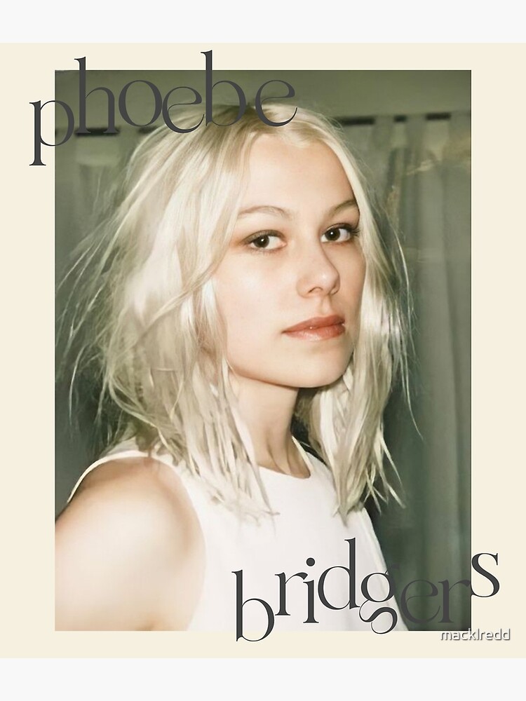 "phoebe bridgers" Poster by macklredd Redbubble