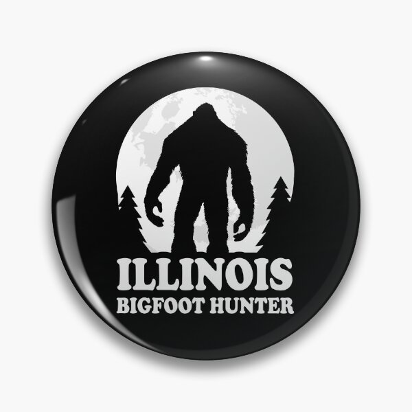 Item preview, illinois bigfoot hunter  designed and sold by uranus1store.