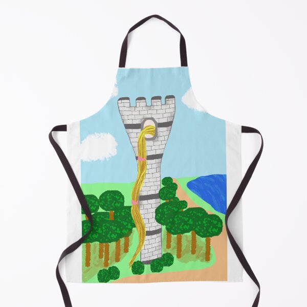 Item preview, Princess in a Fairytale Tower | Let Your Hair Down Princess designed and sold by fairytalearrrt.
