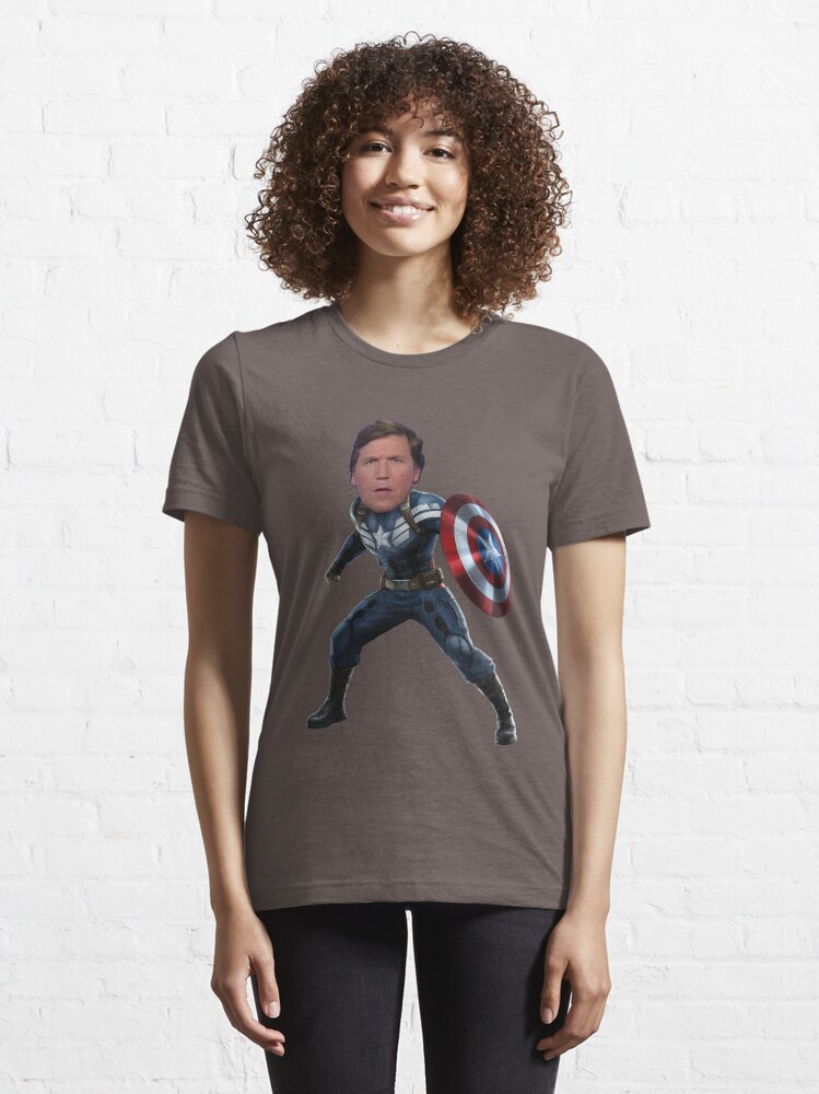 tucker carlson face t shirt
