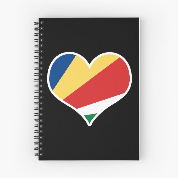 Item preview, Seychelles Flag Heart designed and sold by PKHalford.