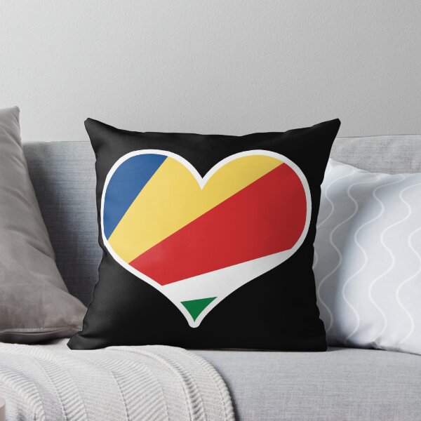Item preview, Seychelles Flag Heart designed and sold by PKHalford.