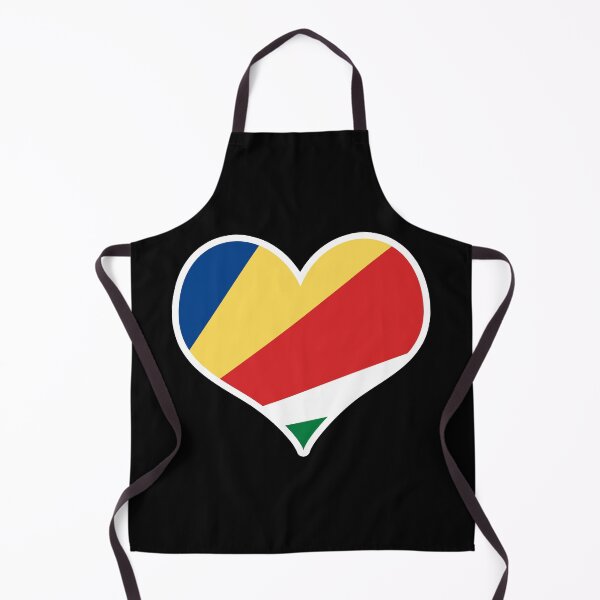 Item preview, Seychelles Flag Heart designed and sold by PKHalford.