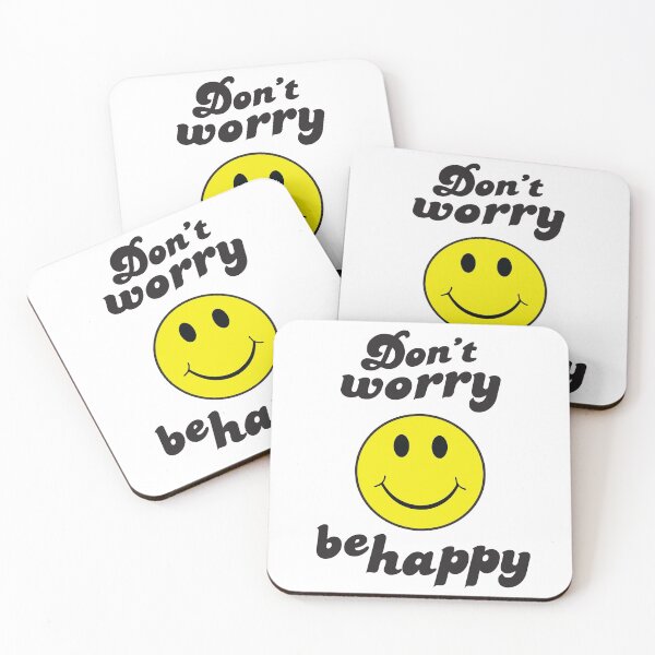 Item preview, Don't Worry Be Happy designed and sold by TeeRock.