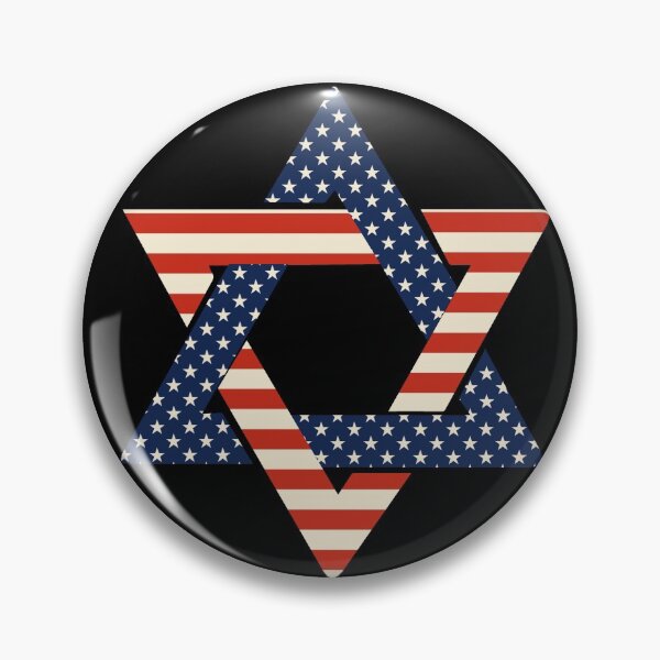 Item preview,  Star of David and American Flag , Jewish Patriotic Gift designed and sold by levsal.