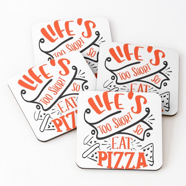 Item preview, Life's Too Short So Eat Pizza For Pizza Lovers designed and sold by mohalaz.