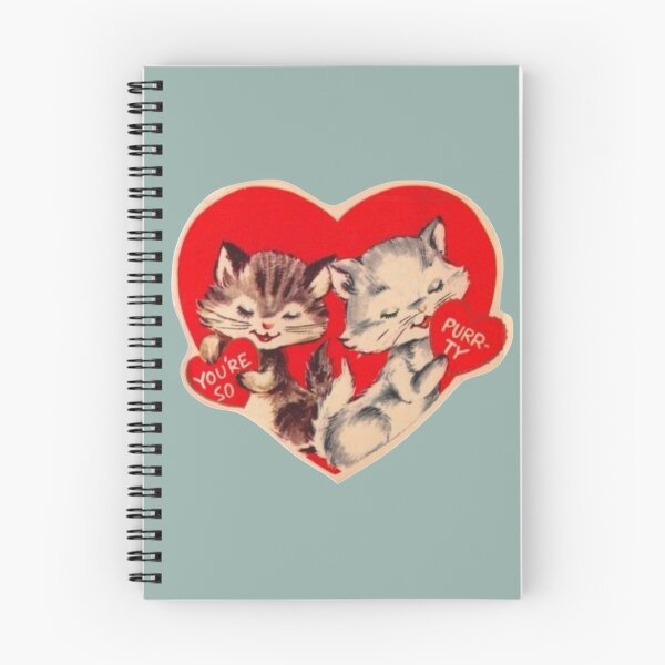Item preview, Cat Vintage Valentine’s Day Card  designed and sold by Pinkmagenta.