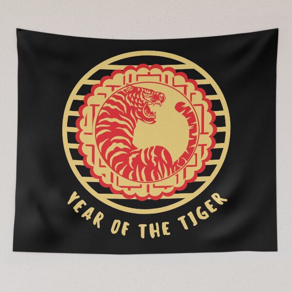 Item preview, Chinese Tiger Zodiac-Tiger Symbol-Chinese New Year 2022-Lunar New Year-This Is My Year-Born Year Of The Tiger-Born A Tiger designed and sold by SighFly52.