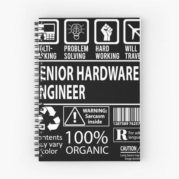 Item preview, Senior Hardware Engineer T Shirt - MultiTasking Certified Job Gift Item Tee designed and sold by andahanson.