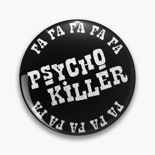 Item preview, Talking Heads - Psycho Killer - Distressed designed and sold by IfDesignGroup.