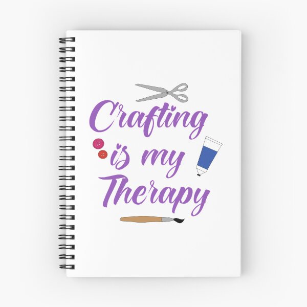 Item preview, Crafting is my therapy designed and sold by KaisPrints.