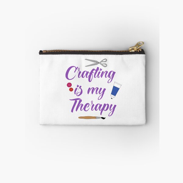 Item preview, Crafting is my therapy designed and sold by KaisPrints.