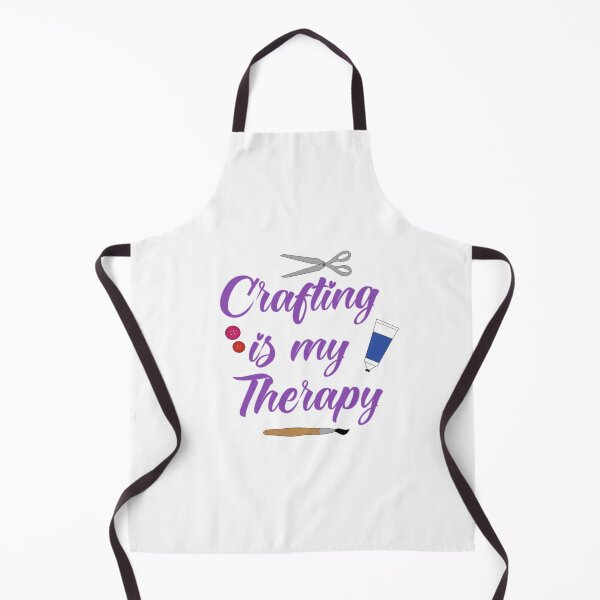 Item preview, Crafting is my therapy designed and sold by KaisPrints.