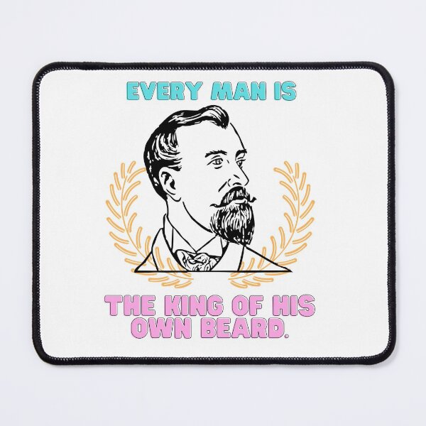 Item preview, The Beared Man is king of his own beared. designed and sold by Hinny8.