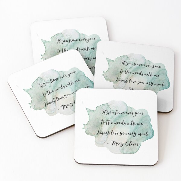 Item preview, To the Woods | Mary Oliver designed and sold by ArtistVenus.
