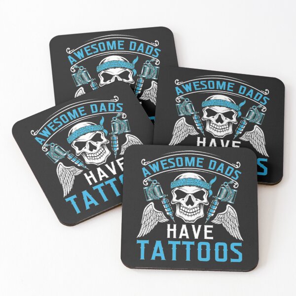 Item preview, Awesome dad tattoos designed and sold by ClamenTaon.