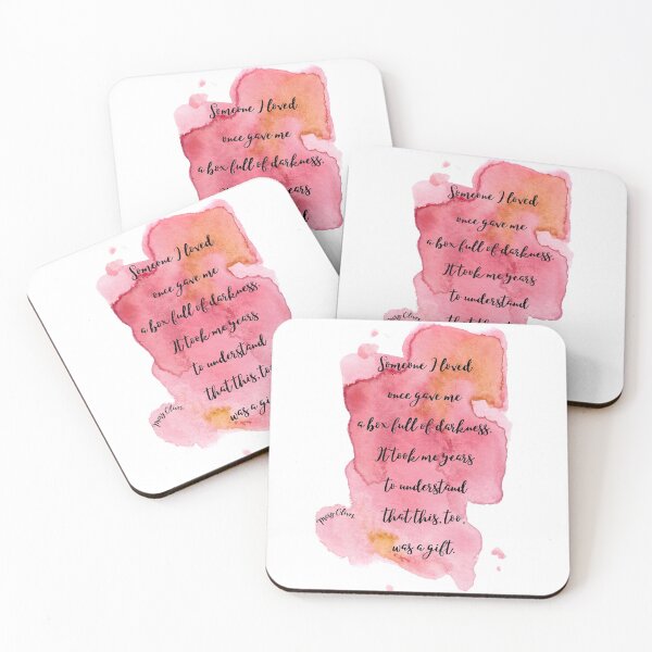 Item preview, Box of Darkness | Mary Oliver designed and sold by ArtistVenus.