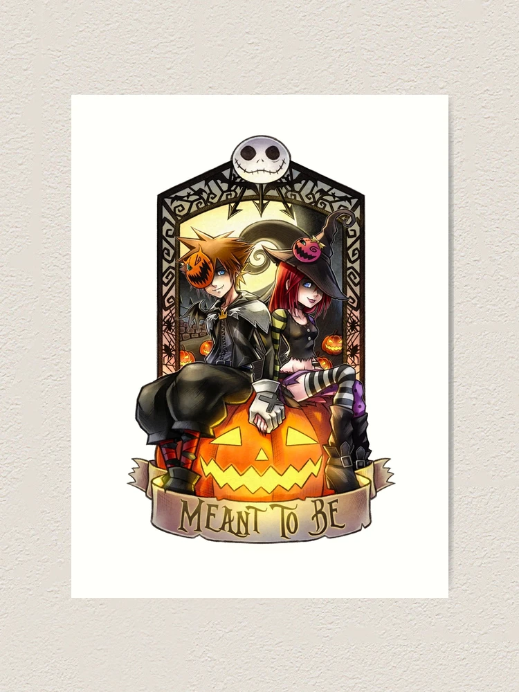 Sora and Kairi Halloween Town