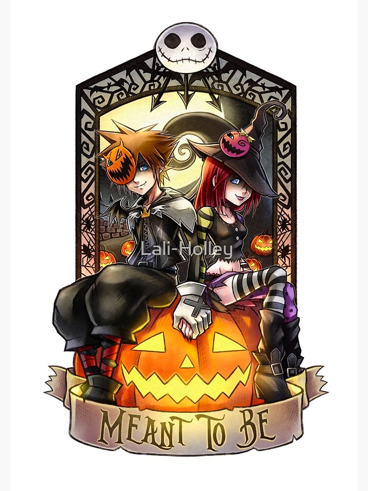 Sora and Kairi Kingdom Hearts 2 Hardcover Journal by Lali-Holley