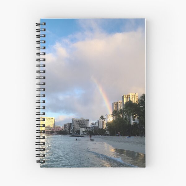 Item preview, Rainbow over Waikiki designed and sold by elisacardnell.