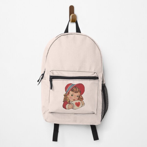 Item preview, Vintage Valentine’s Day with Little Girl designed and sold by Pinkmagenta.