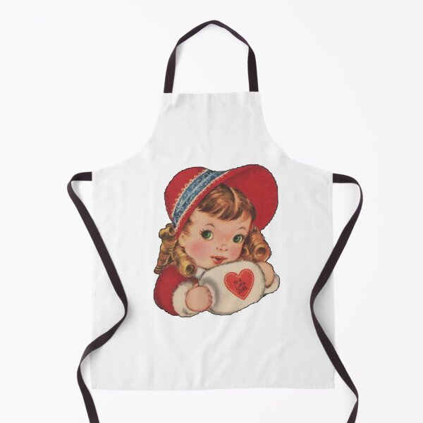 Item preview, Vintage Valentine’s Day with Little Girl designed and sold by Pinkmagenta.