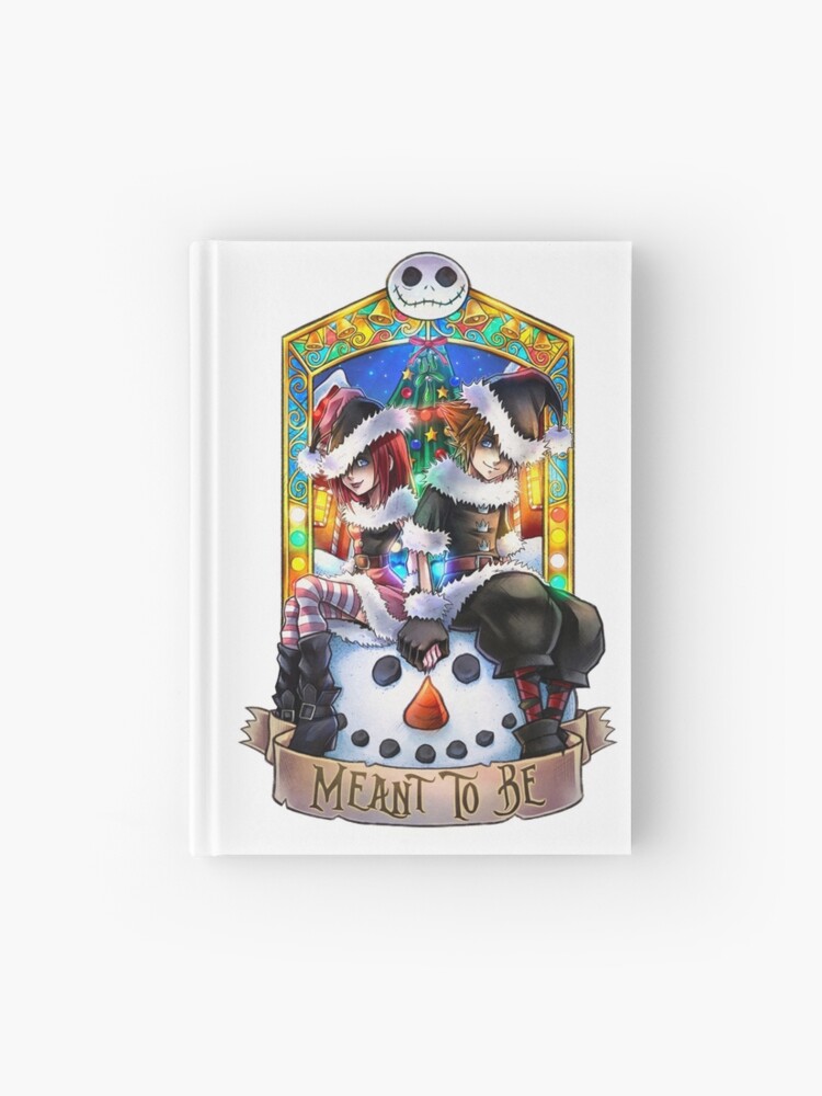 Sora and Kairi Kingdom Hearts 2 Hardcover Journal by Lali-Holley