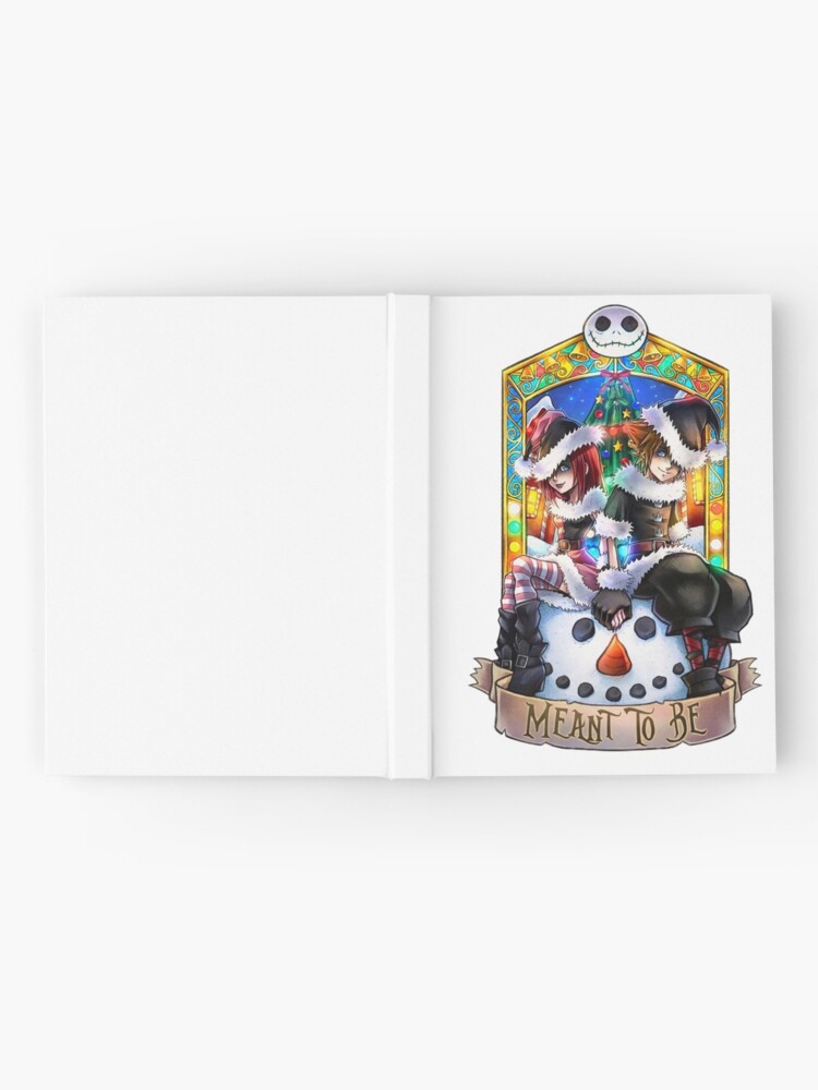 Sora and Kairi Kingdom Hearts 2 Hardcover Journal by Lali-Holley