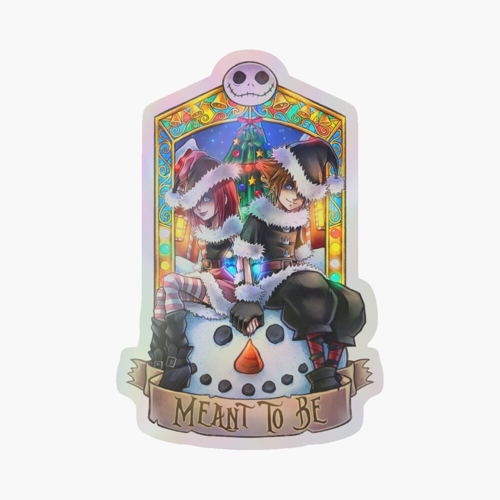 Sora and Kairi Christmas Town Kingdom Hearts 2