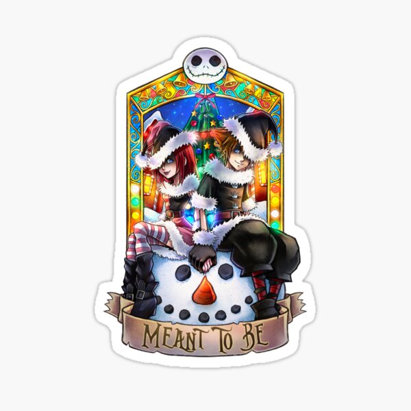 Artikel-Vorschau von Sora and Kairi Christmas Town Kingdom Hearts 2, designt und verkauft von Lali-Holley.
