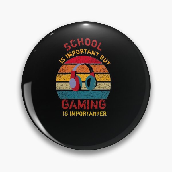 Item preview, Copy of School Is Important But Gaming Is Importanter Classic T-shirt  designed and sold by Ryn2020.