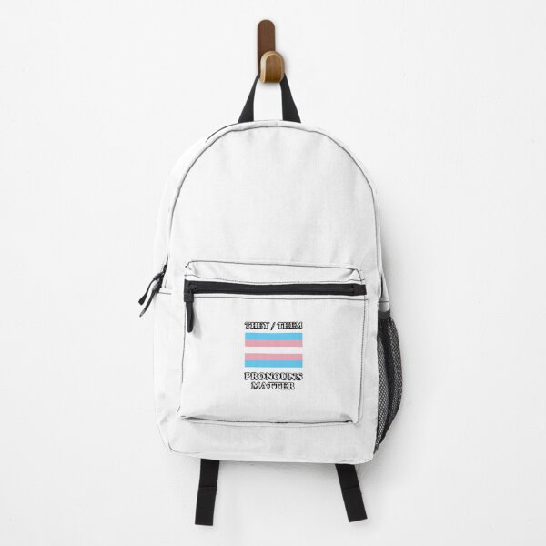 Item preview, Pronouns Matter Trans Flag They Them designed and sold by Inspirationmotivation.