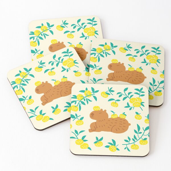 Item preview, Yuzu Capybara designed and sold by Smallseeds Studio.