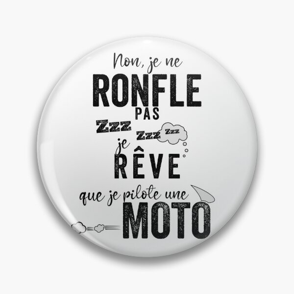Item preview, Humor gift for man motorcycle snorer birthday designed and sold by RomualdGR.