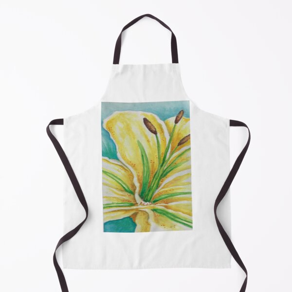 Item preview, Watercolor Yellow Iris Flower designed and sold by ScarabMotors.