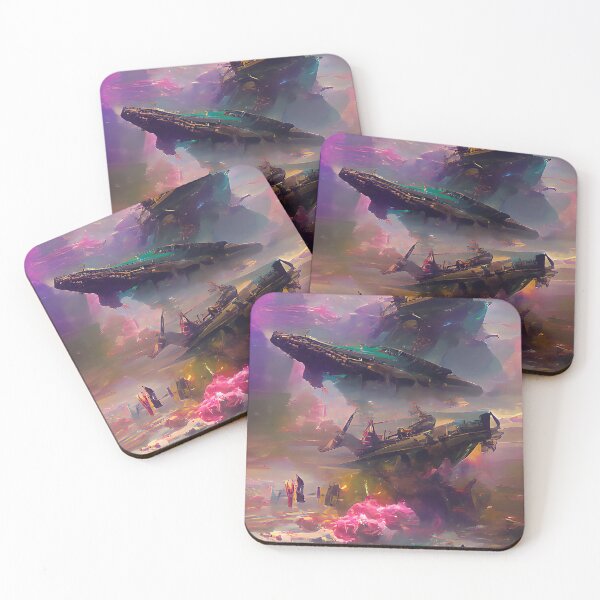 Item preview, Spaceship Wreck on Desolate Planet designed and sold by NikolaMio.