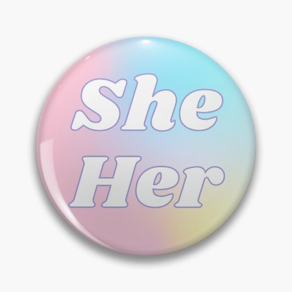 Item preview, She/Her Pronouns designed and sold by houseplantbabe.