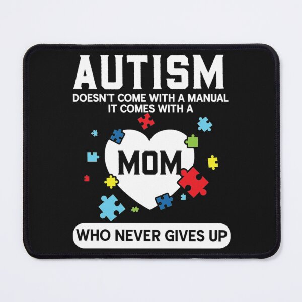 Item preview, Autism mom never gives up designed and sold by ClamenTaon.