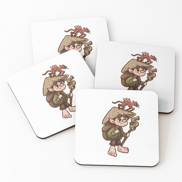 Item preview, Halfling Druid designed and sold by SydneyLovesArt.