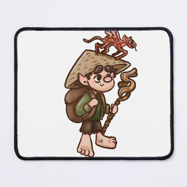 Item preview, Halfling Druid designed and sold by SydneyLovesArt.