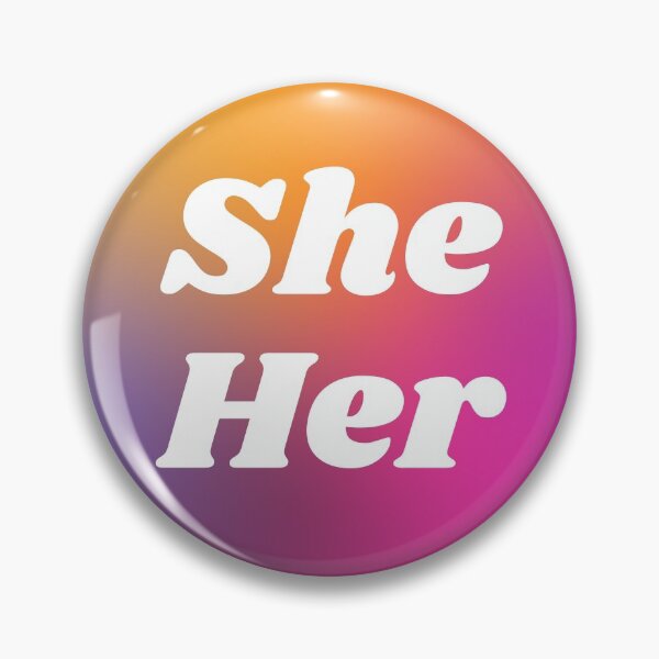 Item preview, She/Her Pronouns designed and sold by houseplantbabe.