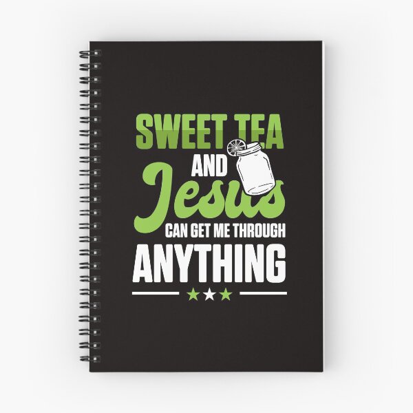 Item preview, Funny Sweet Tea And Jesus Can Get Me Through Anything  designed and sold by MagicSD Designs.