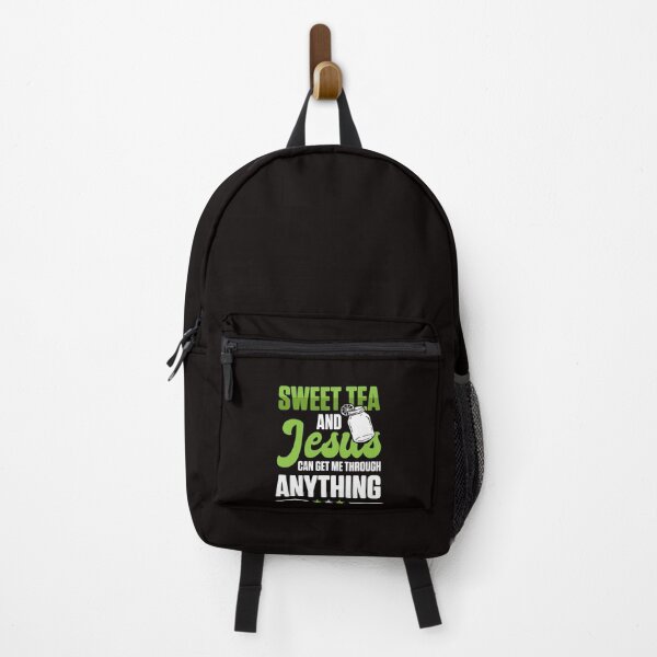 Item preview, Funny Sweet Tea And Jesus Can Get Me Through Anything designed and sold by MagicSD Designs.