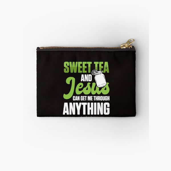 Item preview, Funny Sweet Tea And Jesus Can Get Me Through Anything  designed and sold by MagicSD Designs.