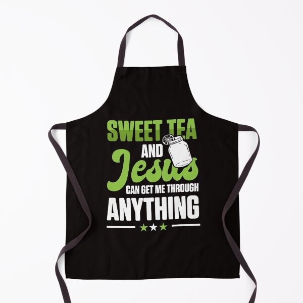 Item preview, Funny Sweet Tea And Jesus Can Get Me Through Anything designed and sold by MagicSD Designs.