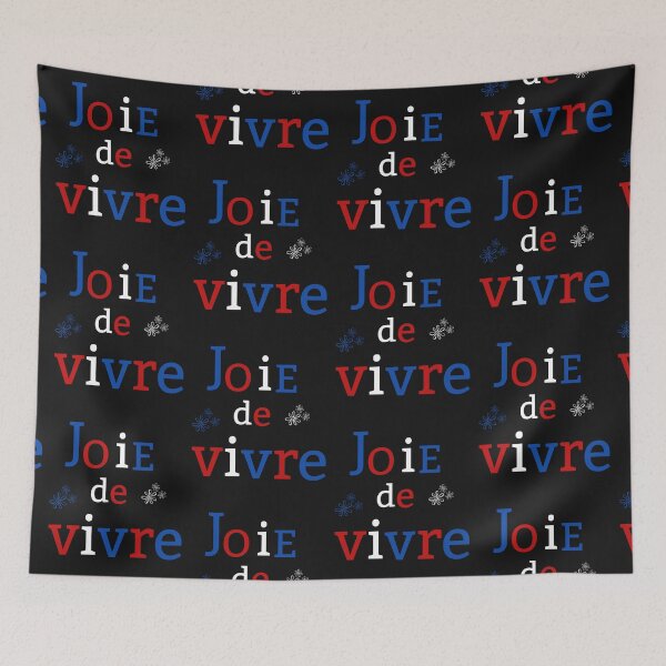 Item preview, JOY OF LIFE - TEXT FRENCH designed and sold by Kwayako.